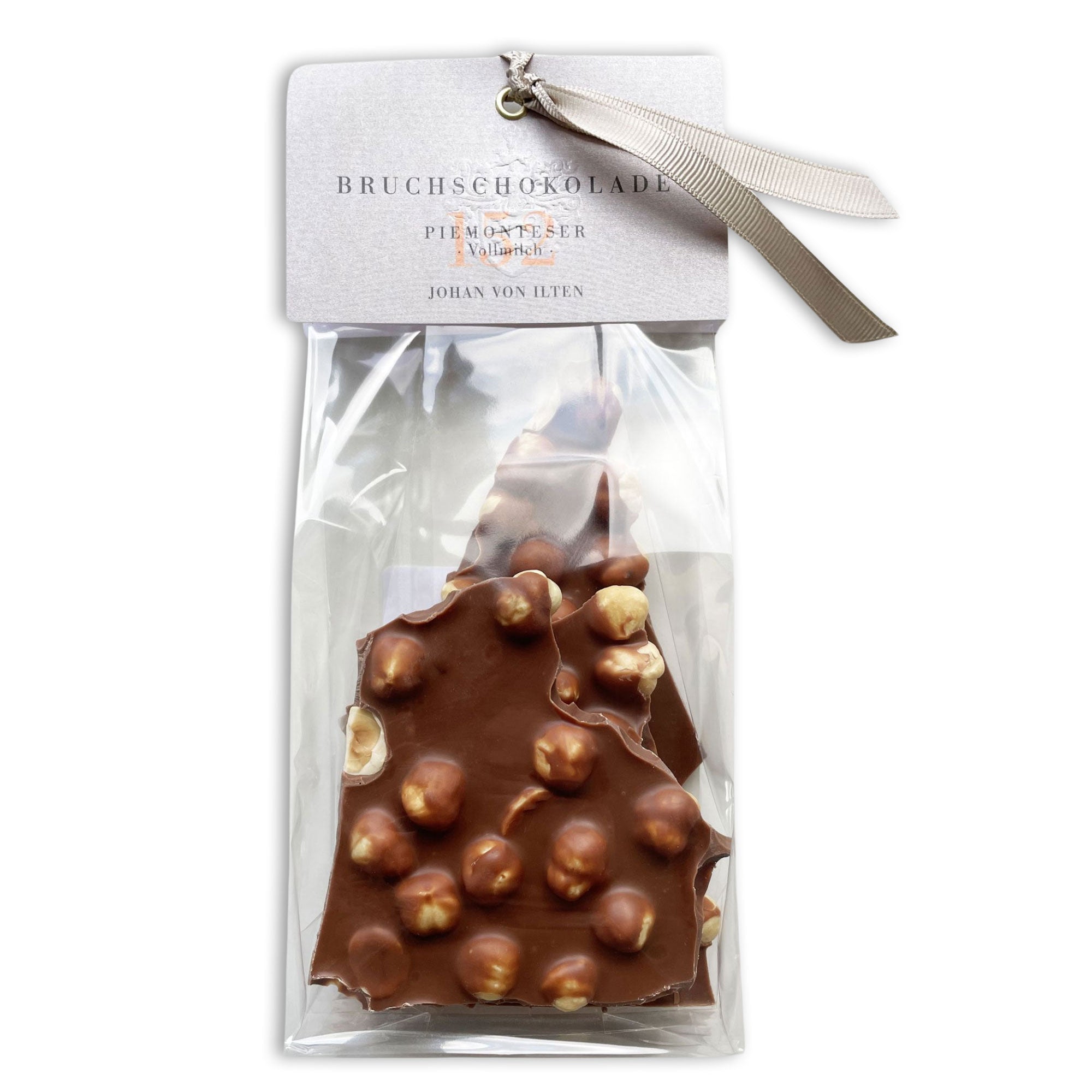 Vollmilchschokolade mit ganzen Piemonteser Haselnüssen