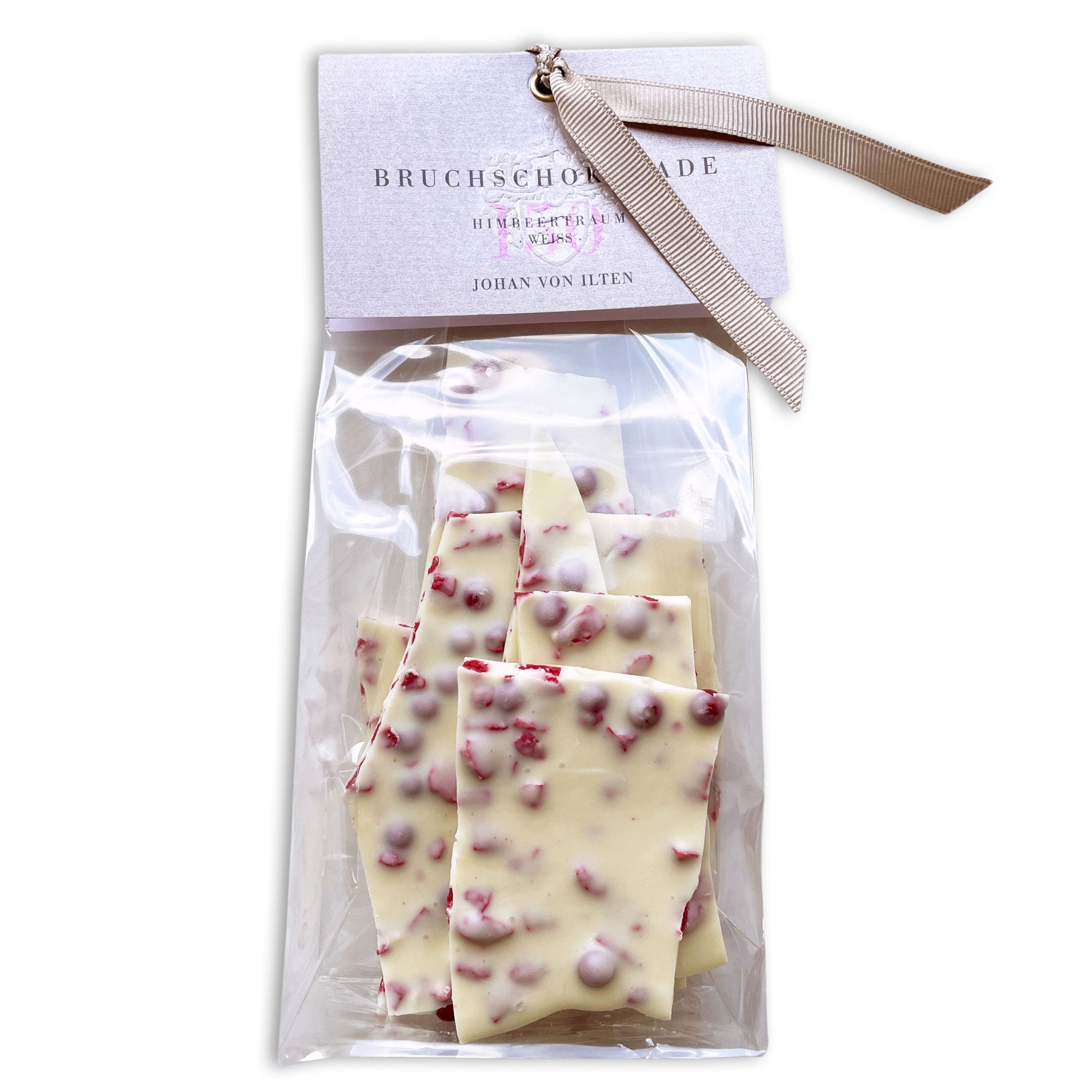 Broken Chocolate - White Raspberry Dream