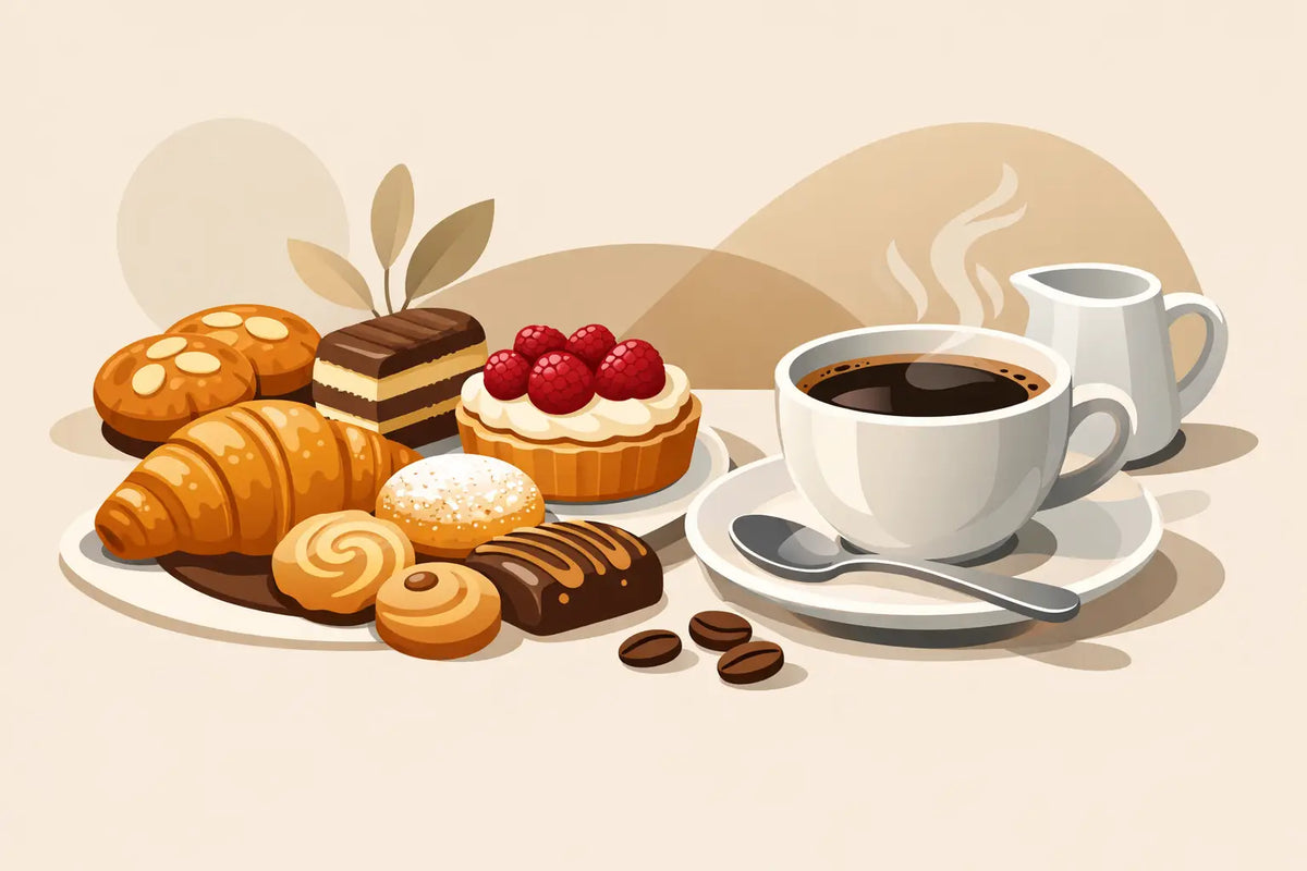 Welches Gebäck passt zu Kaffee? Die feine Wahl