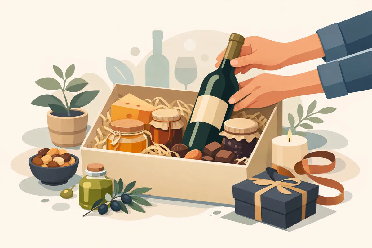 Präsentbox geschmackvoll zusammenstellen