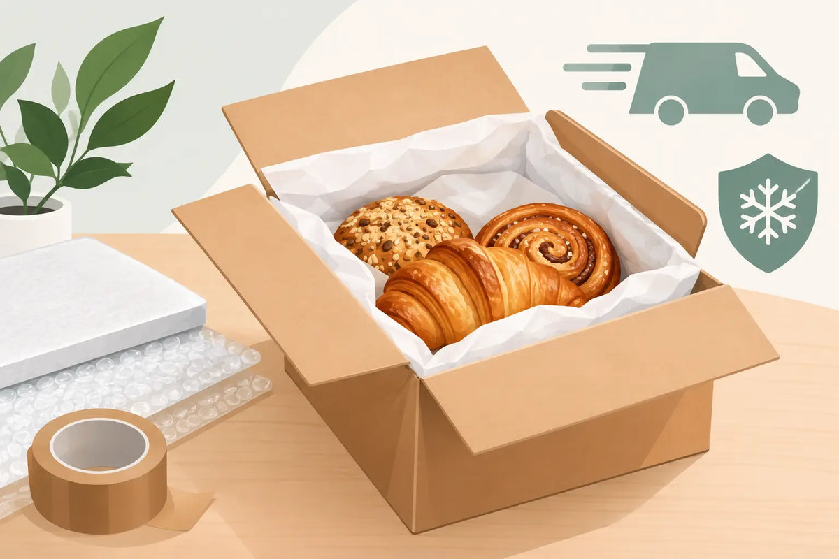 Frischegebäck sicher versenden: Gut verpackt