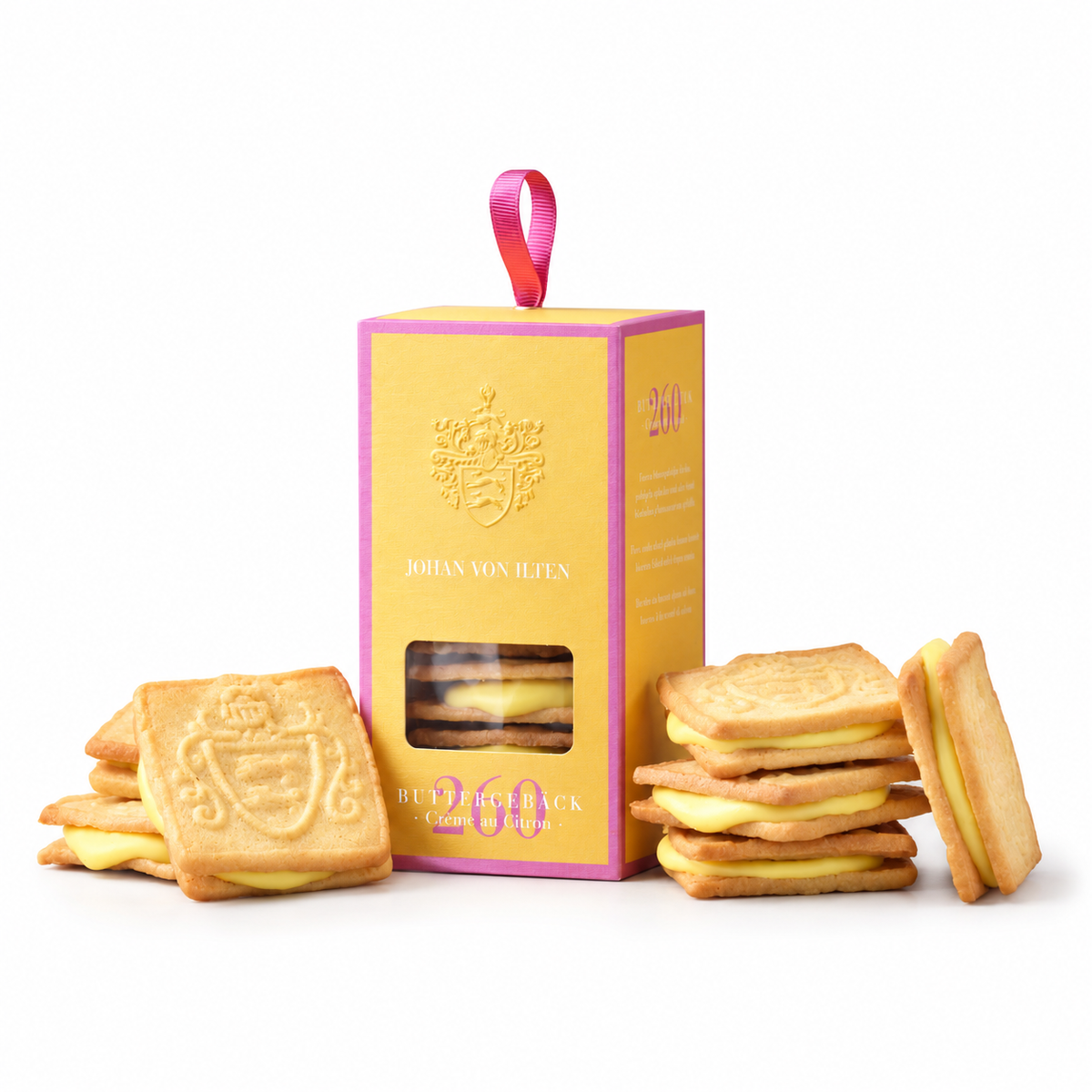 Butter biscuits Crème au Citron