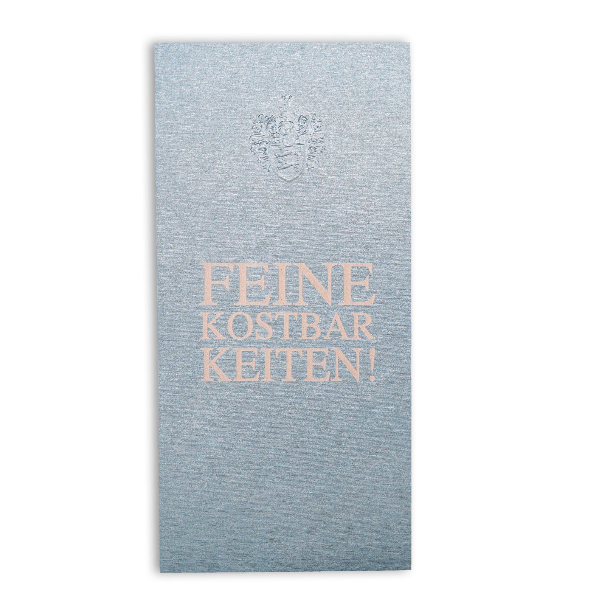 Greeting card "Fine treasures!"