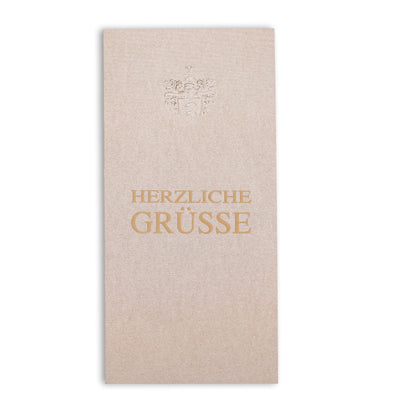 Grußkarte "Herzliche Grüsse!"