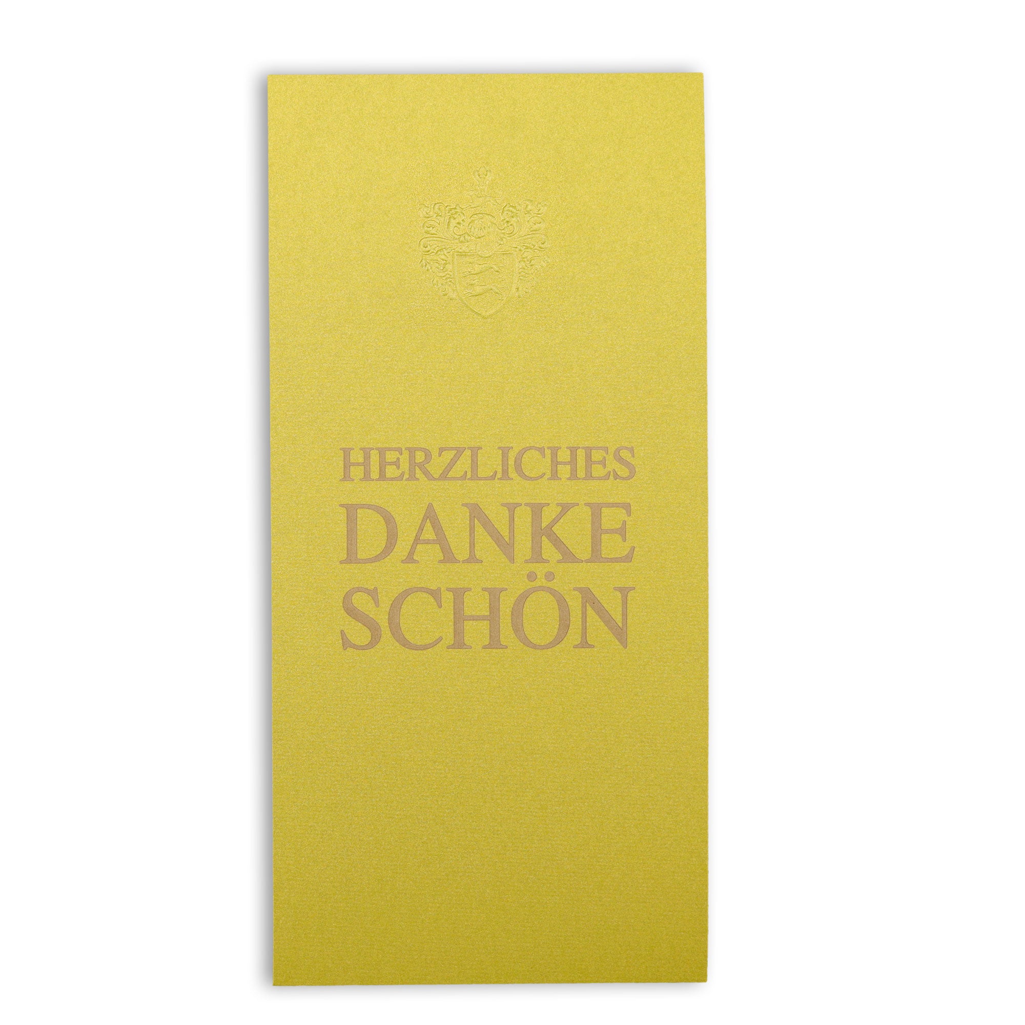 Greeting card "Thank you very much!"