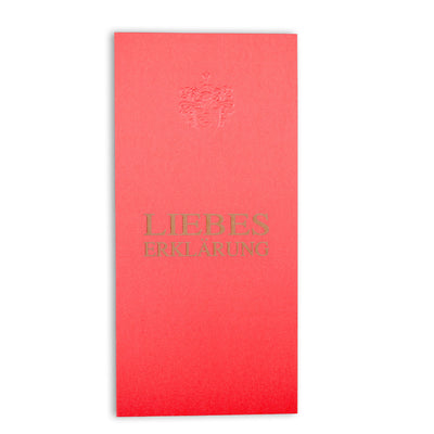 Grußkarte "Liebeserklärung"