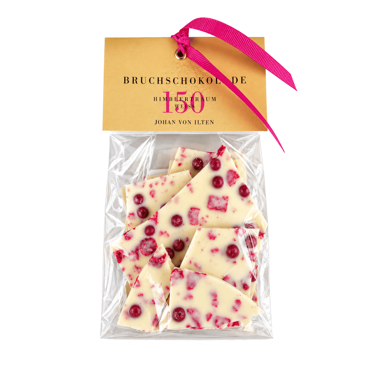 Broken Chocolate - White Raspberry Dream