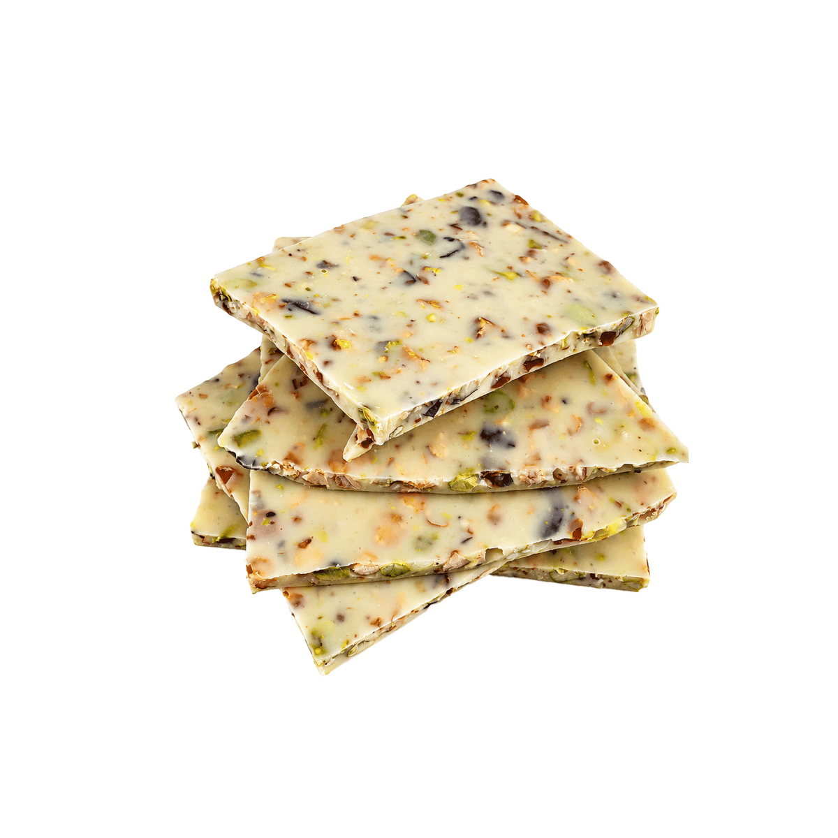 Broken Chocolate - White Pistachio